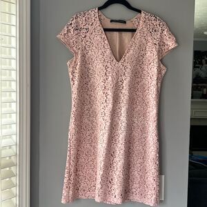 Zara Woman Size M Cap Sleeve Dress